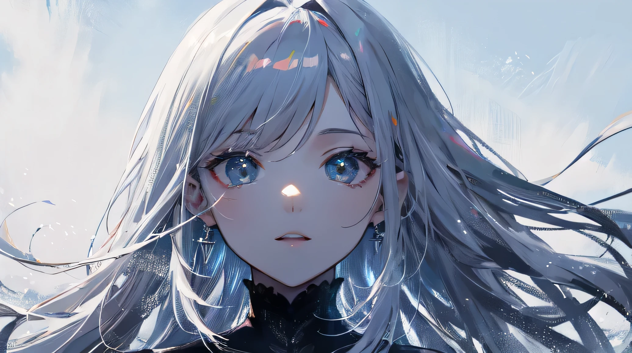 ( best art ,:1.3),蓝色主题, white theme , Ultra High Resolution , masterpiece, best quality,