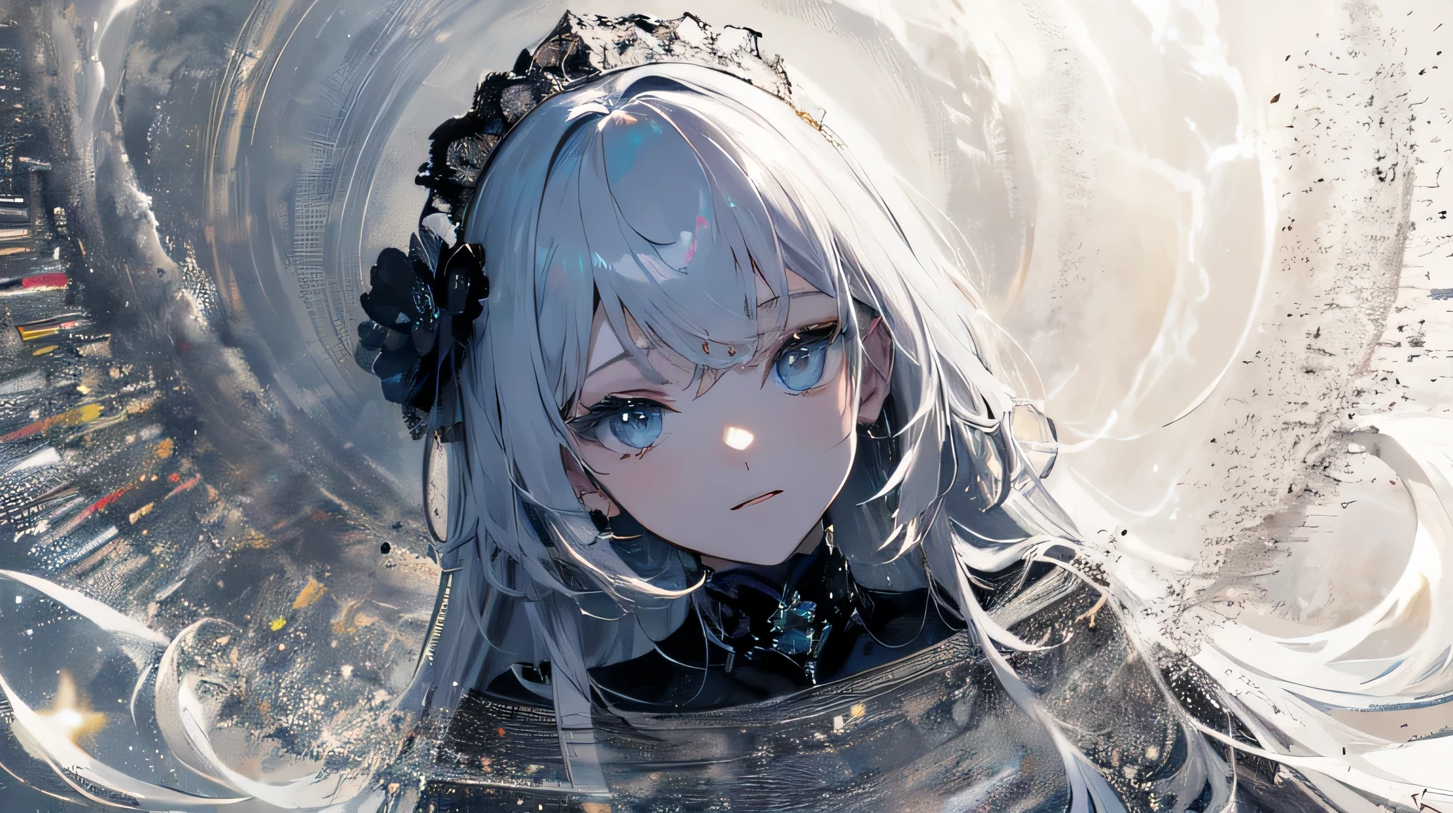 ( best art ,:1.3),蓝色主题, white theme , Ultra High Resolution , masterpiece, best quality,