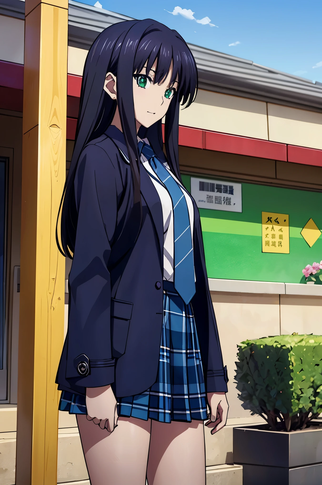 最 High Quality , Face focus, soft light, super high definition, ((( green eyes))),赤 purple hair, beautifulアニメ高校の女の子,(Masterpiece:1.2, 最 High Quality ), ( realistic, photo realistic:1.4), beautifulイラスト, ( natural light , Movie Screenplay ), nsfw, watch viewers , COWBOY SHOOTING , front view:0.6, 1 girl, Japanese , university student の女の子, perfect face , beautiful髪, beautiful顔, beautiful and amazing eyes, beautiful鎖骨, beautiful体, beautiful胸, beautiful太もも, beautiful足, beautiful指 , ((( navy jacket ), light blue collared shirt , Dark Blue Pleated Mini Skirt Vibrator , black socks, blue tartan ribbon tie )), ( beautiful風景), evening , Riverside, walk, smooth anime cg art , 魅惑的な Anime Girl , Let's Make a Girl in a Long Coat , HD, very detailedなイラスト, High Resolution Faces in a Gorgeous Guest Room , RAW photo, film grain , standing , UHD and 8K Connection , 長い赤 purple hairと green eyesをした Anime Girl , anime moe art style , 若い Anime Girl の接写, smooth anime cg art , beautifulアニメの university student の女の子, anime moe art style , シュールな university student の女の子, Anime Girl , 魅力的な Anime Girl , シュールな university student の女の子, GIRL WITH SHINY CLOTHING , HD, CG Details , High Quality shadows, beautiful、delicate face、All the details , ディテール beautiful DELICATE EYES FULL OF DECISION,break( High Resolution 8K Wallpaper ),(高度に CG Details 8kの壁紙),Makima ( chainsaw man ),Scathach ( destiny / grand order required),Reika Shimohira , HD, とても繊細で beautifulCGイラスト,最 High Quality , realistic Feeling , realistic fabric, realistic texture,((( debris flies))), (((最 High Quality ))),8k,At 32k,Masterpiece, beautiful and charming anime woman , supermarket, very detailed, HD,シュールな university student の女の子,Masterpiece, 最 High Quality , High Quality , Freshness , High Quality texture, High Quality shadow, high detail, sex, 1 girl, university student ,Alone,I,Alone,Alone, ADULT BIB , beautiful長い脚, beautiful胸, beautiful太もも, Tight Legs , beautiful leg line , Slender Waist in an Unmanned Bar ,Mature body girl, big breasted , beautiful胸,reddish purple hair, purple hair, BLACK CURRANT HAIR , charming Anime Girl , colorful hair, straight hair ,shy smile,幸せそうなsmile, Brilliant Appearance ,cute smile,Cool Beauty, beautiful女性, handsome face , beautiful写実性, Attractive Figure , enchanting face , calm expression , beautiful髪,smile, colorful eyes , green eyes,Jade Eyes, beautiful目,bright eyes, DELICATE EYES FULL OF DECISION, Jewel Eyes ,Jade Eyes,( green eyes:1.5), charming face,8 heads,:171cm,彼女は首に necklace 身に着けています, necklace ,beaded necklace ,Magatama Accessories,smile