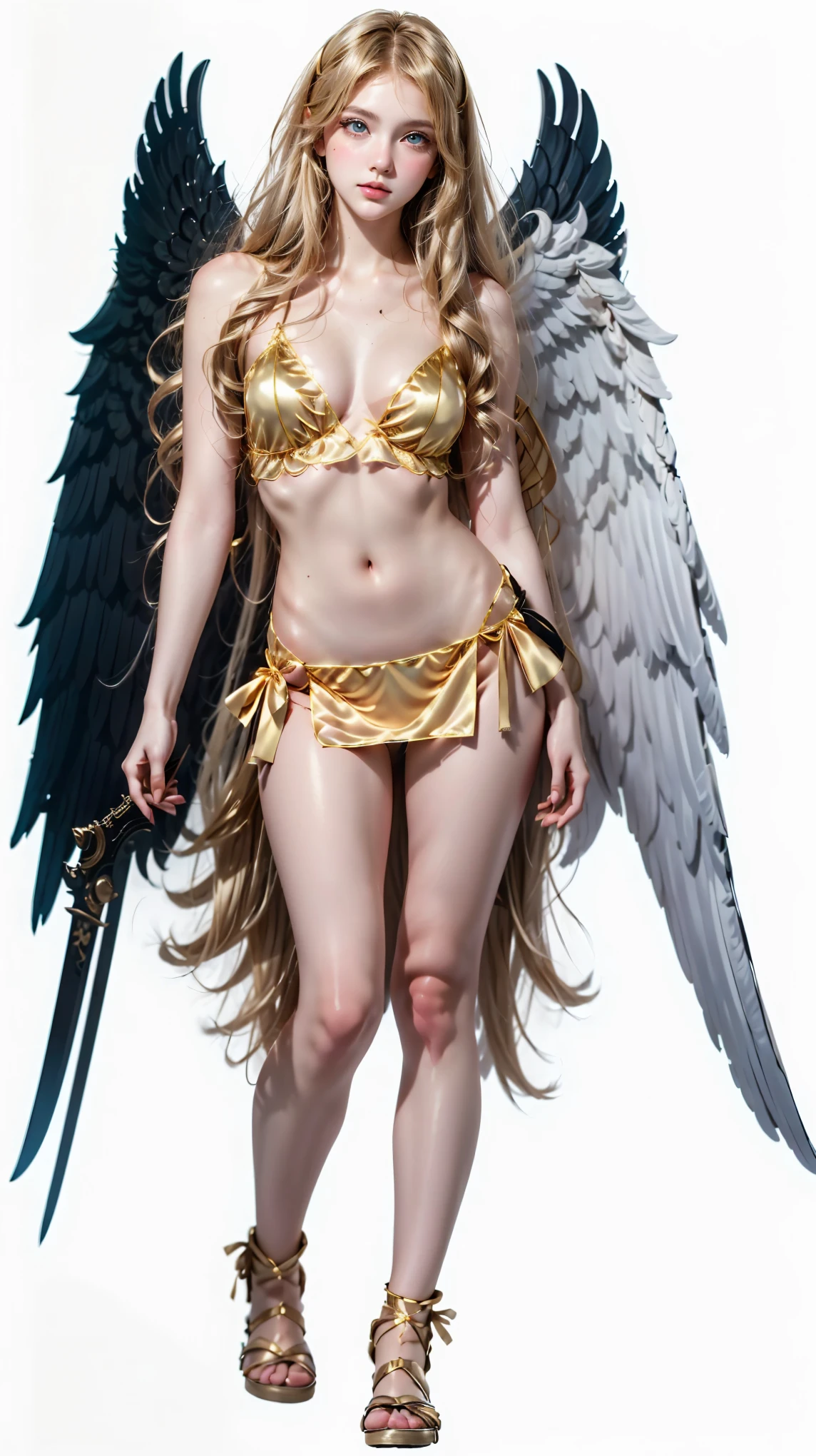 a cartoon girl in a bikini and panties with white hair, (12x) extremely pale and white skin , sheep, white waist cloth , sprite de romance visual, full body costume costume detailed, full body costume costume;, full body costume costume sprite, ethereal and vaporous tanned skin , detalhes finos. anime. , lace dress with blade wings , !! full body costume costume portrait!!,
body proportions, (Chapped lips:1.4), (nasal blush :1.2), Shortening , black cuts, (eye contact), high-contrast costume , ultra High resolution, High resolution, detailed, Clean face, (sexy face:1.5), (Big purple eyes:1.2), (ultra detailed eyes:1.4), ( high-resolution eyes :1.1), ( ultra detailed skin texture:1.4), Persephone, Persephone, Persephone, (sfw:1.5), ( full body costume:1.8), ( upper body :0.3), (hyper realistic :1.4), ( realistic :1.3), ( best quality real skin texture ), olhos detaileds, detailed face, olhos detaileds, detailed face, Persephone, (( High resolution)), (( pale skin)), ((very pale skin)), Taylor Swift, in the style of Anthony van Dyck