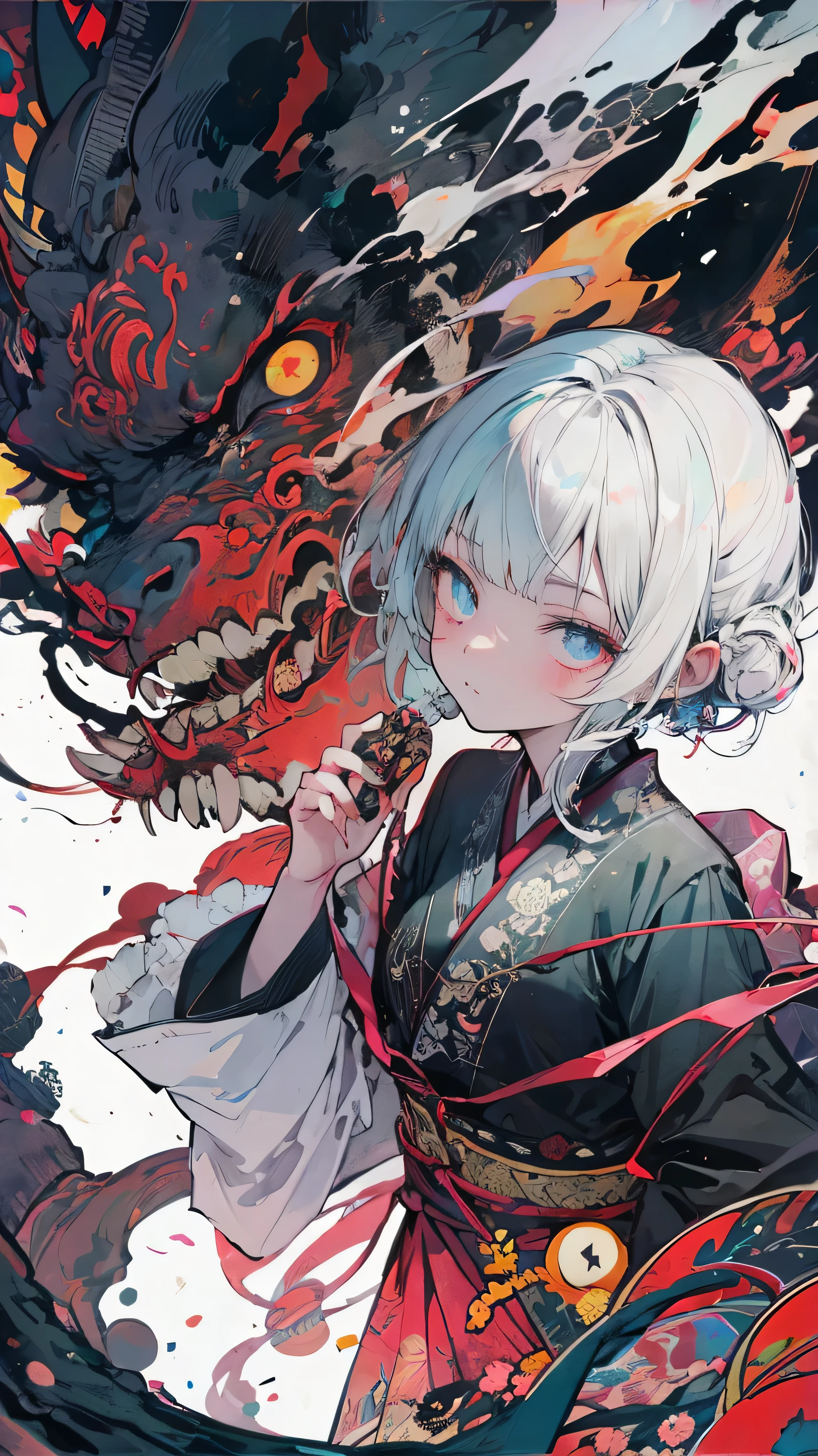 Autumn Festival、Mascot character、Animals in clothes、full body Esbian、cute little、A sexy、Well-formed face、Detailed eyes、Idol、