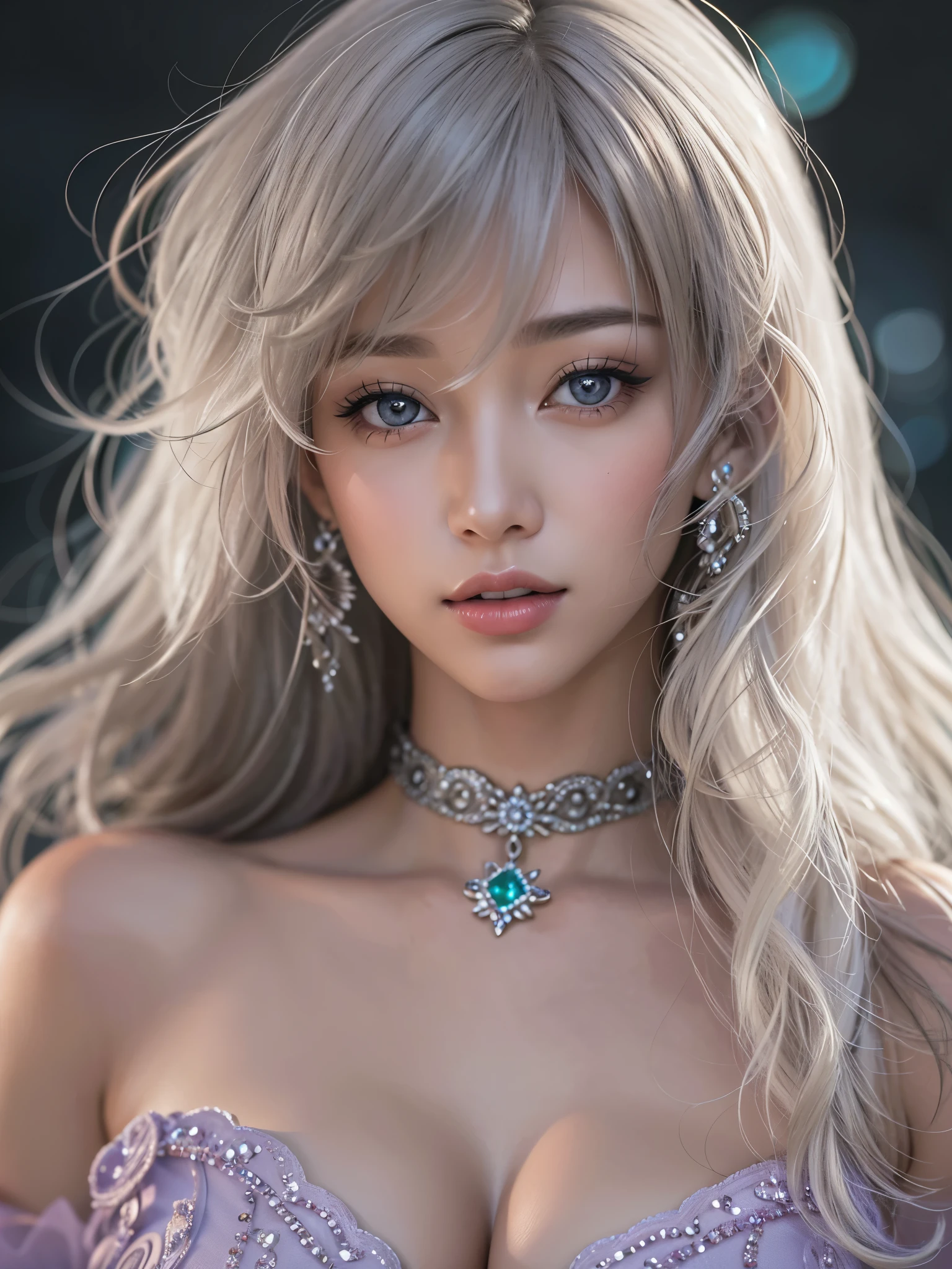 ((Masterpiece:1.4)、(Highest quality:1.4)、(realistic:1.7))、By Luis Royo(By Luis Royo)ภาพrealisticของbeautiful girl、beautiful girlสุดสวย、((1 girl came in:1.4))、skin'The texture has a natural shine..、Author:By Luis Royo(By Luis Royo)、Age 19、(two arms:1.4、Two legs:1.4)、(perfect anatomy:1.4)、(perfect woman'body:1.4)、Portrait of a young woman、close up、Take the whole body、((table top:1.4), (ที่มีHighest quality:1.4), (realistic:1.7), By Luis Royo, beautiful girl, beautiful girlสุดสวย, ((1 girl came in:1. 4), skin'The texture has a natural shine.., Author: By Luis Royo, Age 19 ปี, (perfect woman'body: 1.4), (perfect woman'body: 1.) 4), Portrait of a young woman, close up, (รูปTake the whole body), fantasy art, Weak headlights, beautiful expression, Cute face, Beautiful breasts, full breasts: 1. 2, Beautiful buttocks, good eyes, clear and eye-catching, beautiful and charming, beautiful eyes, Thin waist, raw photos, red lips, ((white hair, long hair)) , 1 screen view, ), (Sexy Gestures), holding a fancy sword,(milky way in the sky),((T-back panties))、((White garter and garter))、(smile)、((Orchid vagina))、((Erection))