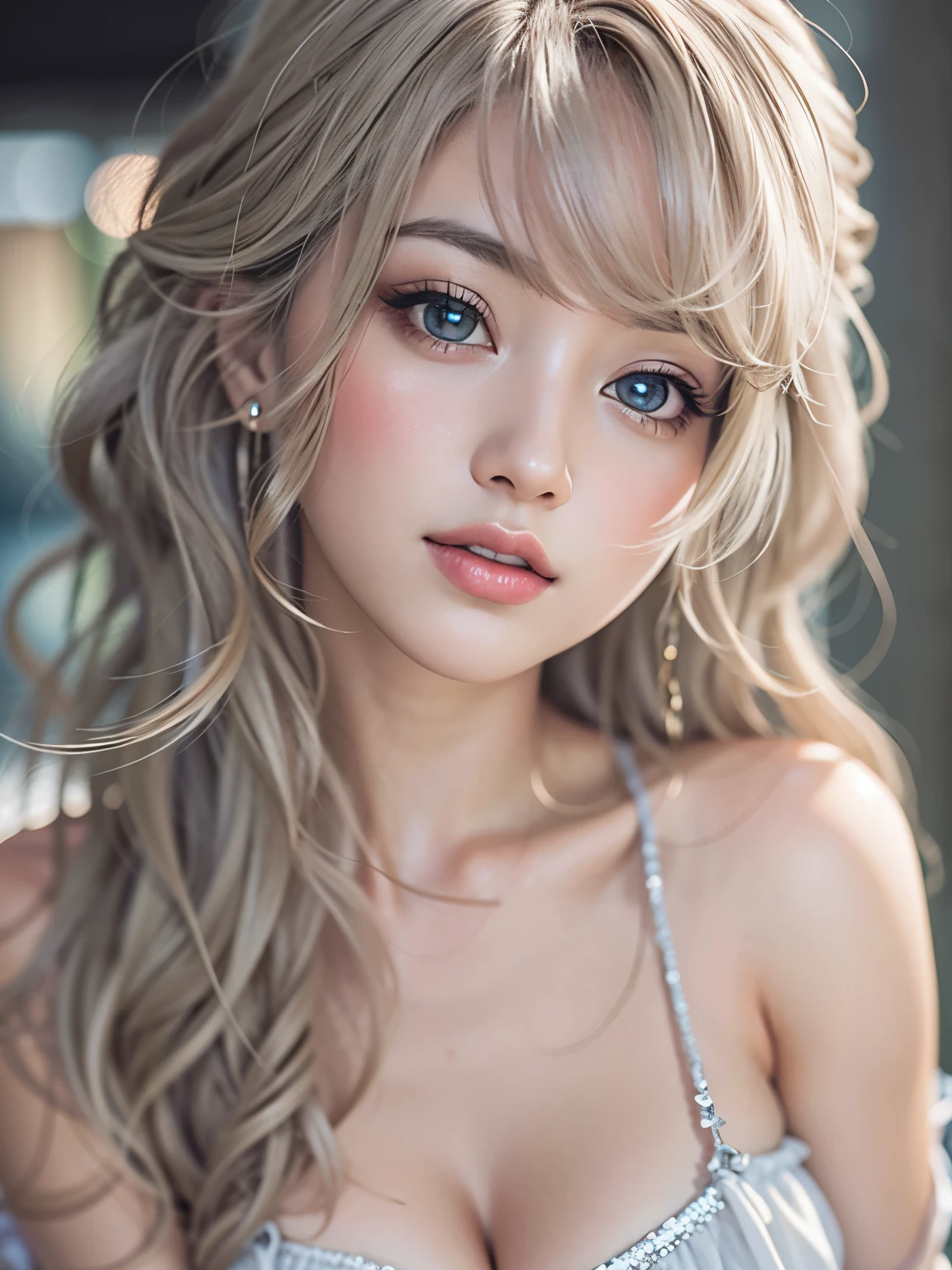 1woman, (Ultra realistic, high res), (highly detailed eyes, highly detailed hair, highly detailed face, highly detailed plump lips), (off shoulder with open breasts), breasts, upper body, caute smile, (best quality:1.4), Raw photo, (realistic, photo-realistic:1.37), professional photography, cinematic light, (fine face: 1.2),fashion model 20 years old, cute, [[[[pure eyes]]]], [[[[closeup]]]], [[[[chest]]]], [[[[neck]]]], [[[[shoulders]]]], perfect eyes, perfect iris, perfect lips, perfect teeth, perfect skin, soft front light, glow, HDR, (muted colors:1.2), Retrato da mulher、white skin、((cabelo Castanho ondas suaves)) Best Blanco Romantico、8k resolution、Frente Illuminada、アメリカの女の子のPortrait、solo、20-year-old、beautiful face、ビキニのswimsuit、medium side cut、beautiful blonde hair、beautiful little face woman, solo,　black theme,　look at the audience,one woman, It&#39;s real, Wolfsan-6500-V1.3, anime、animeスタイル、beautiful diamond eyes、20 year old american girl、braided hair、swimsuit、portrait beautiful detailed woman, very detailedな青い顔, Reality, beautiful narrow blue eyes, huge file size, Super detailed, High resolution, very detailed, highest quality, masterpiece, An illustration, very detailed, ticker, Unite, 8K painting wallpaper, fine, fine details, masterpiece, highest quality, Hvery detailed ticker uniform 8K wallpaper, face light movie lighting、cuteブラウス, dark background, oil, masterpiece, diffused soft film lighting, Portrait, highest quality (perfect face:1.4),stunning girl pictures,(8K and、photorealistic:1.25) 、(lip gloss、eyelashes、shiny face、shiny skin、highest quality、超High resolution、Depth of the bounds written、chromatic aberration、caustic road lighting、natural shading、sexy 1girl, Extremely cute, Amazing face and eyes, (Beautiful lovely smile), (extremely detailed beautiful face), bright and shiny lips, (cute bikini:1.3), (very elaborate lace bra:1.5), smooth skin, super beautiful, attractive, (Best Quality:1.4), (hyper quality), (Ultra-detailed), (hyper-realistic, Photorealsitic:1.37), Authentic skin texture, complex details, extremely detailed CG unified 8k wallpaper, RAW Photos, professional photograpy, Cinematic lighting, coast, sea, palm trees,masterpiece, best quality, high quality, High definition, High quality texture, High quality shadow, high detail, beautiful detailed, finely detailed, extremely detailed cg, detailed texture, a realistic representation of the face, realistic, colorful, delicate, Cinematic Light, sidelighting, Lens Flare, Ray tracing, sharp focus, (intrica
