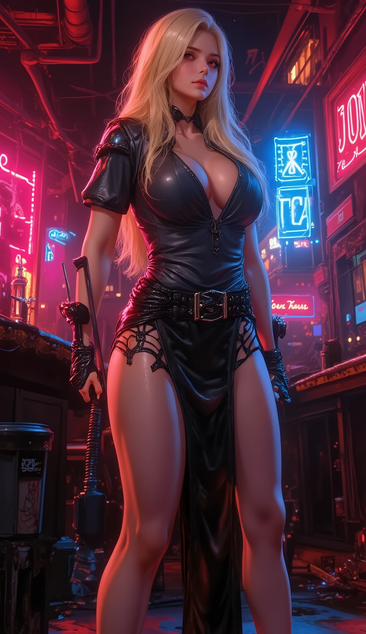 highres,absurdres,masterpiece,best quality,original,extremely detailed CG,extremely detailed wallpaper,perfect lighting,(standing on the stage),looking at viewer,1girl,blurry background,bare hands,from above,
<lora:CFshenpanzheBW:0.7>,CFshenpanzheBW,gloves,thighhighs,cleavage,blonde hair,beret,shorts,elbow pads,thigh strap,lips,striped,belt,necklace,mature female,