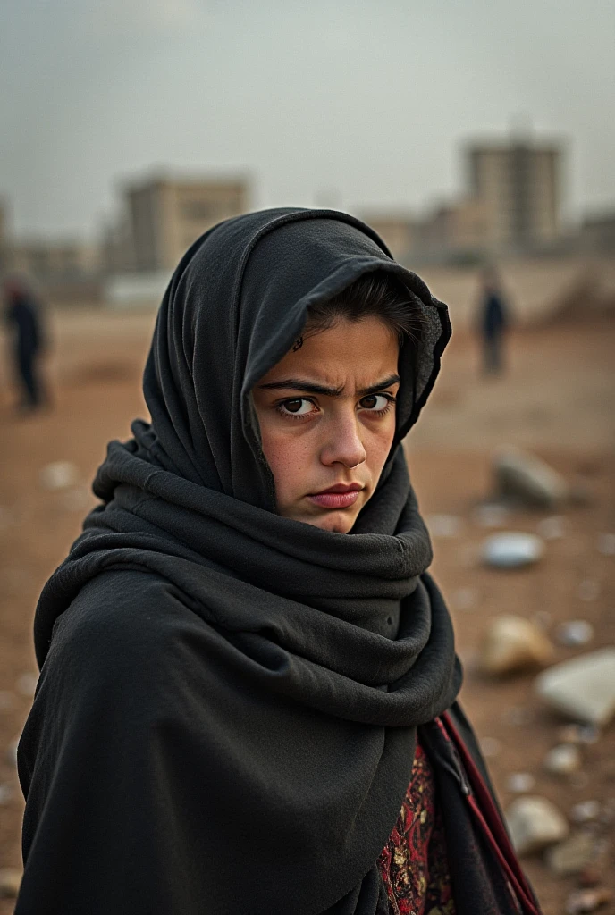 A documentary shedding light on war widows and orphans left behind by the brutalities of conflict. Using a solarization effect and dark romantic aesthetic to convey the depth of their loss and sorrow. Close-up intensity focuses on their eyes, showcasing their pain and resilience. The use of Hasselblad's exacting precision brings out a captivating gaze, capturing the strength in their vulnerability and their fight for a better future.