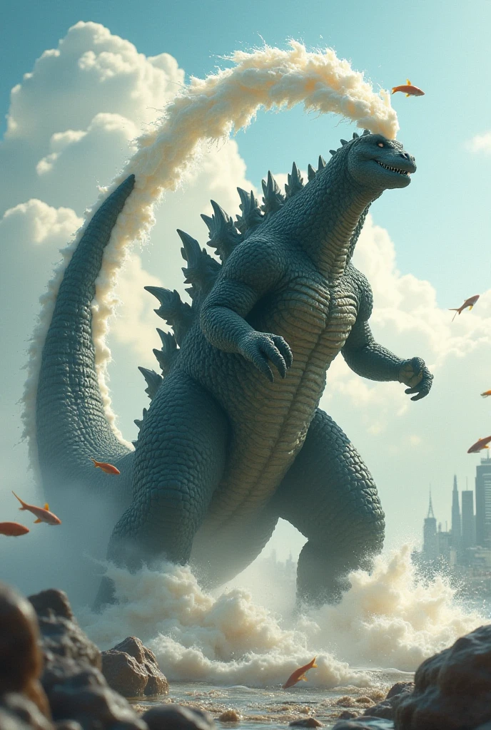 (masterpiece, best quality:1.2), godzilla