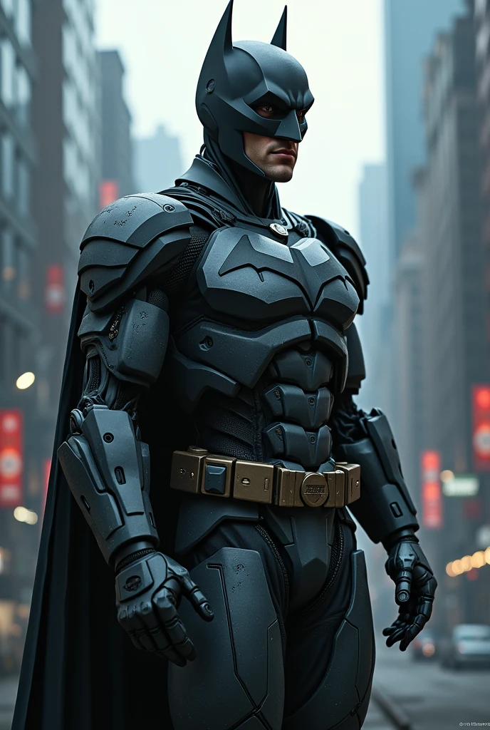 Zombie in batman suit