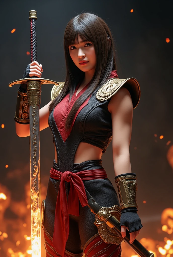 CG Giant Secret Realm,Asian women pose in colorful bikinis, Realistic secret manga girl rendering, detailed face of a asian girl, Realistic in the secret world, Smooth CG art, Realistic. Cheng Yi, Realistic secret style, A lovely secret rendering, Rendu portrait 8k, Render character art 8 K, Kawaii realistic portrait, (Linen batik scarf), Angry fighting stance, looking at the ground, Batik linen bandana, Chinese python pattern long-sleeved garment,Uncharted(Abstract propylene splash:1.2), Dark clouds lightning background,废墟(realisticlying:1.4),Black color hair,Flour fluttering,Telephoto lens high, A high resolution, the detail, RAW photogr, Sharp Re, Nikon D850 Film Stock Photo by Jefferies Lee 4 Kodak Portra 400 Camera F1.6 shots, Rich colors, ultra-realistic vivid textures, Dramatic lighting,8K quality, Girls,Backstreets, Dark clouds lightning background(realisticlying:1.4),Black color hair,Uncharted, RAW photogr, Sharp Re, Nikon D850 Film Stock Photo by Jefferies Lee 4 Kodak Portra 400 Camera F1.6 shots, Rich colors, ultra-realistic vivid textures, Drama light film CG society,Tropical canyon battle scene、Chinese big breasts、Vintage trench coat、three kingdom、ember、100 people、Faraway view、intense battles、high detal、masuter piece、NSFW,Multi-layered long-sleeved gauze garment,Quick-dry vest,Colorful cotton and linen sweater,Red and black snake cloak cloak,Doomsday ruins(Uncharted)Climb the streets(Armageddon)eyes filled with angry,He clenched his fists