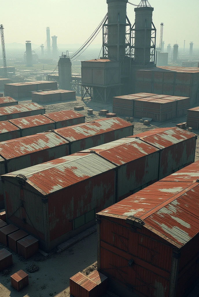 A gym made from containers