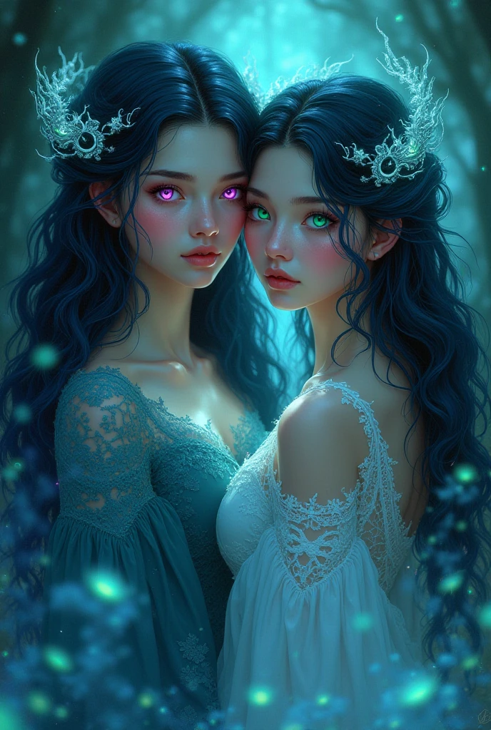 In an enchantingly distorted photograph, a stunning augmented gorgon emerges in soft pastel tones. The image captures the gorgon's mesmerizing gaze, her serpentine hair woven with delicate flowers, and shimmering metallic scales reflecting a dreamy iridescence. The ethereal atmosphere evokes a sense of mystique and wonder, drawing viewers into a world of fantasy and magic. This high-quality image beautifully combines fantasy elements with a contemporary aesthetic, creating a captivating and immersive visual experience.