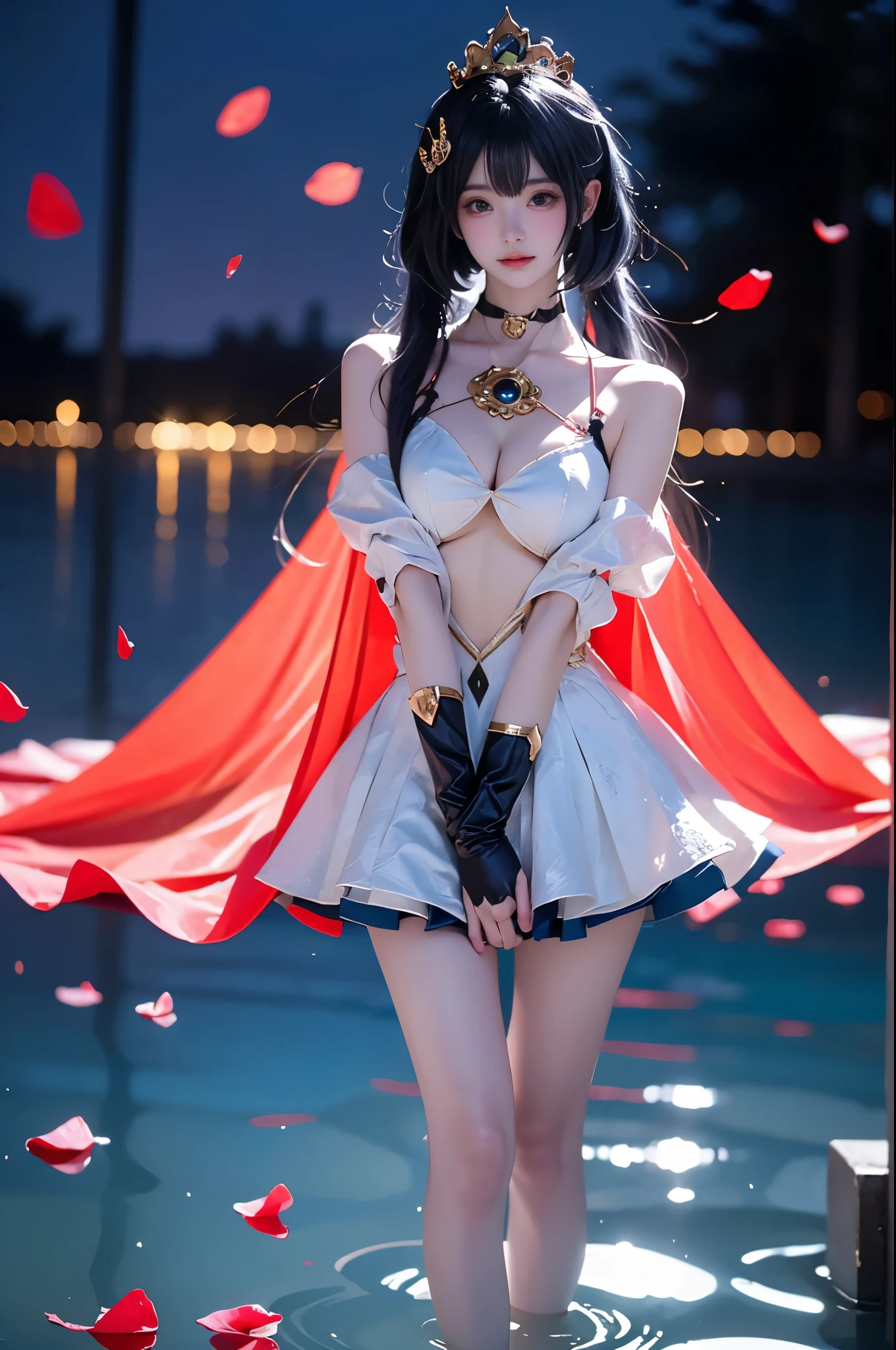 Fine、(The best illustrations)、8k UHD resolution、intricate-detail、top-quality、realisitic、ultra-detailliert、The best lighting、Best Shadows、Soft lighting、Ulutra HD、Ultra-realistic、Tindall Effect、Photorealsitic、(High Detail Skins:1.2)、 (Intricate details, makeup, pureerosface_v1:0.5), (Detailed beautiful delicate face, Detailed beautiful delicate eyes, A perfectly proportioned face, High detailed skin, Detailed skin, best ratio four finger and one thumb, arms below breasts, Tattoo with a red glow under the stomach、Awesome awesome, wide hips, smooth midriff, skiny and thin, __Fashion__, __hair__:1.25)、Digital SLR、 absurd realistic work: 1.3), (max resolution: 1.2), (Ultra HDTV: 1.2), cinematric light, Detailed eyes and skin, detailed facial features, , (Sharp Focus: 1.2）, (Focus on Face:1.2),Perfect Style, Beautiful face, acurate, Anatomically correct, ノ Highly detailed facial and skin texture, Detailed eyes, Double eyelids, Thin eyebrows, Glitter Eyeliner: 1 Natural cheeks, Glossy skin, Fair skin: 1.2, (Glossy lips: 1.4),(Shy look: 1.2),Highly detailed facial and skin texture, Detailed eyes, Double eyelids, Natural cheeks,  shiny lips: 1.4,Exposed cleavage、Bewitching。a 、Seductive、Chest emphasis、(((( Otaku Glasses, thick glasses, Round glasses)))),The long-haired、Braid hair、poneyTail, huge solemn expression、Body Up、Big breasts emphasis, Super tight breasts, Breast augmentation surgery, The breasts are very big and round and round,Toned waist、 Meet beautiful girls, Look at the girl's body, In the Dark、Bat Wings，、(Devil's Tail)、(詳細な不気味なBackground with:0.8)、Long grey hair，emits eerie demonic flames，Contour light，green flash particles, magia、火炎magia、Flares up violently、swirling explosion, angelic halo, golden and orange spark dazzling around, Dramatic composition details), radiant light, Powerful light area,  (magiaのシンボルが鎧に輝きます:1.3), (magiaの魔力が彼女の周囲に渦巻いていた:1.3), white  hair、(intense expression:1.1), (Its light is、Highlighting her dominance and rebirth behind the scenes:1.4), (Wisdom and Rebirth:1.2), (Strong stance:1.2), (Overwhelming mystical power:1.2), (Sparkling sweat:1.1),(The contrast between silver and gold:1.3),elegant glitter dark＆mysterious version, Super beautiful glowing eyes、Looking at the snow-covered amusement park, Young woman in Santa Claus costume standing with legs apart, huge stunning goddess shot, goddess of Japan, the extremely hot and sexy, powerful and huge, jaw dropping beauty, goddess of Japan, very Bigger breasts, Big ass, ((Santa Claus miniskirt costume and hat)), (Wearing:red mini dress trimmed with white fur, Thick black belt, Long Red Leather Boots), (thigh visible), (lean forward and look at you), (Fireworks go off at the amusement park at night), In the snow, (なBackground with: Night city decorated with Christmas illuminations), Animal characters are dancing in the background, suit with white fur trim), (Black Mini Skirt White Fur Trim), (Santa's Red Hat) With white pompons, Gold belt with large buckle, (Red boots), (cowboy  shot:1.4), Perfect fit, depth of fields、Perfect image realism, Background with:((Secret Room of the Members Club))、綿密なBackground with, detailed costume,