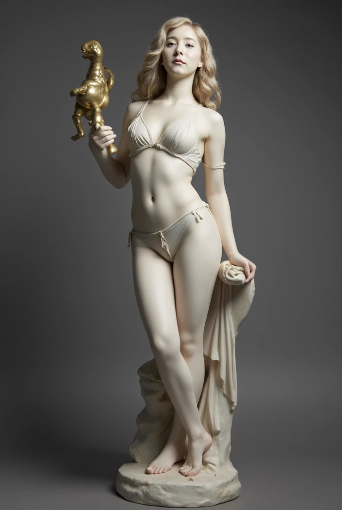 8K, masterpiece、Highest quality、Super detailed, Stone cellar, (((((From the knee up, front, Are standing, Stand with your feet shoulder-width apart, Soft Skin, ))))), ((((Completely naked, Flat Chest, Girl's body shape, Raise your arms and show your armpits, Tied to the ceiling, With legs apart)))), (((((Cute guy with a penis, Very long penis, Huge testicles, Blonde, Girl's hairstyle, Long Hair))))), (blush, Drooling, Sweating profusely), femboy, otokonoko, ahg, tongue, ahegao