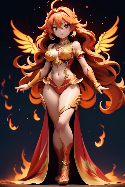 pixar, disney artwork, a figurine of a demon princess floating above the hordes of hell, she commands the army with her mighty trumpet, she wears a crown covered in lava, her (glowing red eyes:1.2) are on fire, masterpiece, best quality, intricate, sharp focus, dramatic lighting, highly detailed, 4K, 8K, wallpaper, incredible shadows, realistic, (highly detailed background:1.0), absurdres, detailed eyes, distinct pupils, chibi, anime eyes