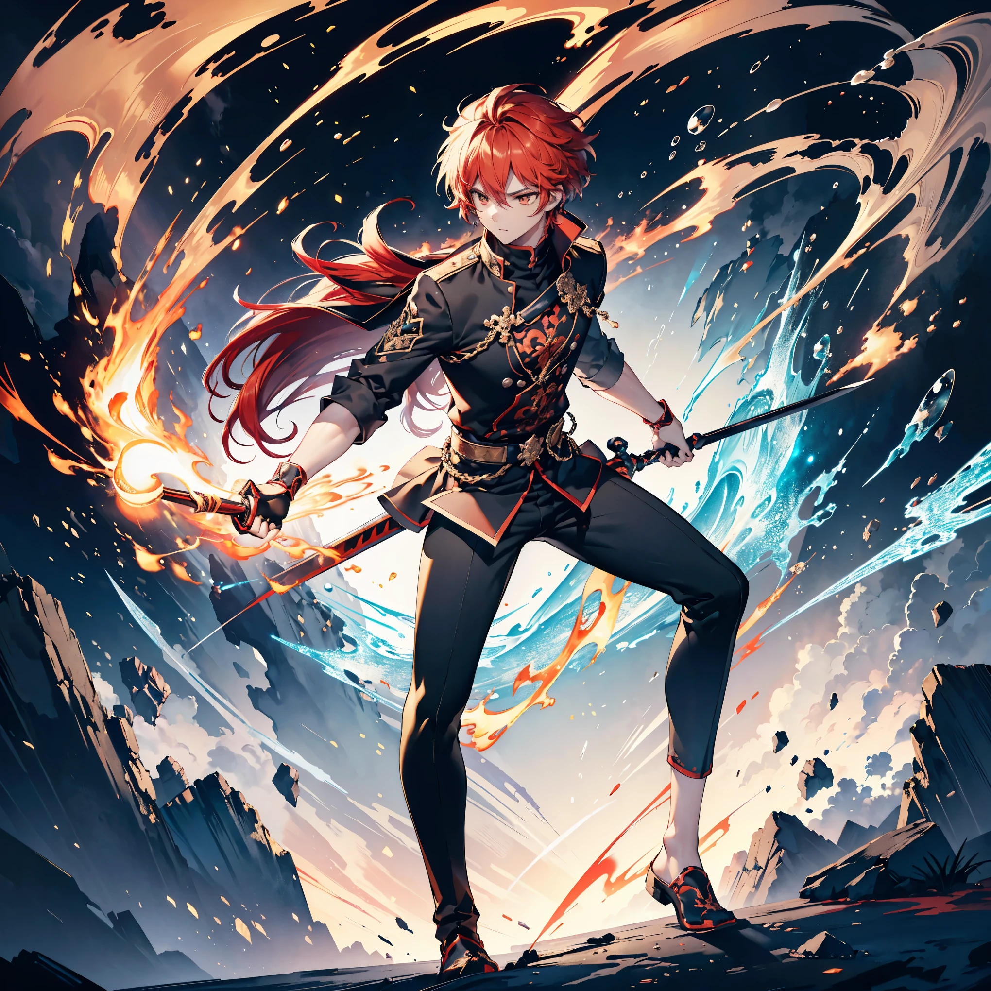 Mermaid with an arrow, realistic, hd, cinematic light, hd, anime
