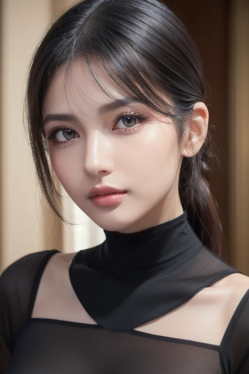 dressed, (photo realistic:1.4), (hyper realistic:1.4), (realistic:1.3),
(smoother lighting:1.05), (increase cinematic lighting quality:0.9), 32K,
1girl,20yo girl, realistic lighting, backlighting, light on face, ray trace, (brightening light:1.2), (Increase quality:1.4),
(best quality real texture skin:1.4), finely detailed eyes, finely detailed face, finely quality eyes,
(tired and sleepy and satisfied:0.0), face closeup, t-shirts,
(Increase body line mood:1.1), (Increase skin texture beauty:1.1)