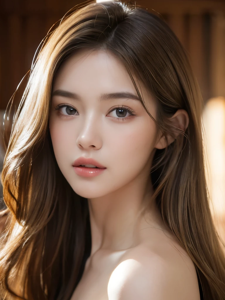 (masterpiece:1.3), (8k, photorealistic, RAW photo, best quality: 1.4), (1girl), beautiful face, (realistic face:1.2), (brown hair, semi long hair:1.3), beautiful hairstyle, realistic eyes, beautiful detailed eyes, (realistic skin:1.2), beautiful skin, (under wear), absurdres, attractive, ultra high res, ultra realistic, highly detailed, golden ratio