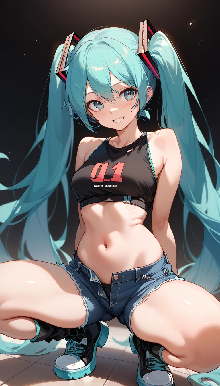 Masterpiece, high resolution, best quality ,8k ( Hatsune Miku - SeaArt AI