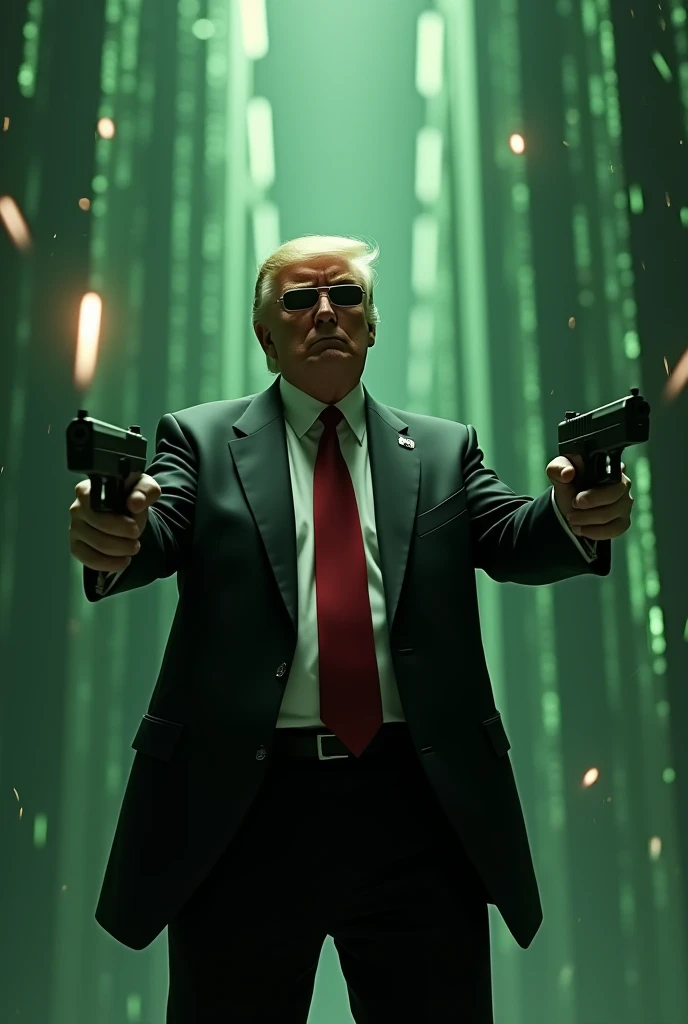 Donald Trump is dodging bullets like Neo in Matrix movie