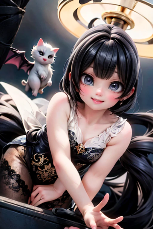 extremely delicate and beautiful, depth of field, amazing, visual impact, ultra-detailed, highly, amazingly fine detail, A super lascivious loli girl with ((small_breasts)) in fishnet stockings and ((micro bikini)), ultrarealistic seductive anime girl, seductive, tits out, long hair fluttering, antique beauty, detailed eyes, masterpiece, beautiful light up, perfect lighting, ultra quality, HD, Nikon, realism, naughty pose, perfecteyes eyes, (nsfw:0.8), see-through, real skin texture, dynamic_facial_expression, real photo, real photography, glamour shot, model, facial recognition, perfect limbs, perfect anatomy, seductive smile, (8k:1.1), (ahegao:1.5), tongue out, rolling eyes