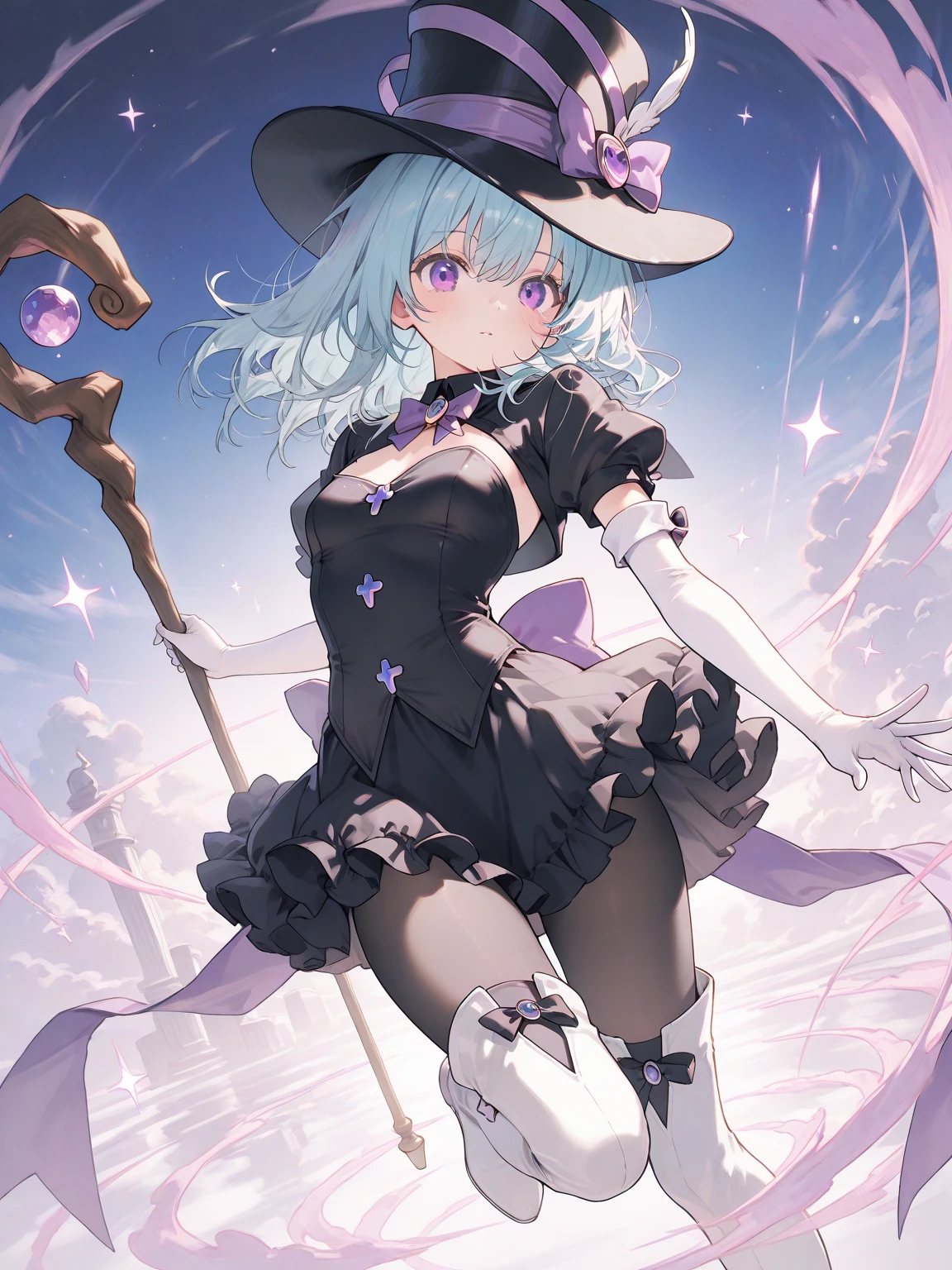 Masterpiece、Happiness Space、A little witch with a cute pose