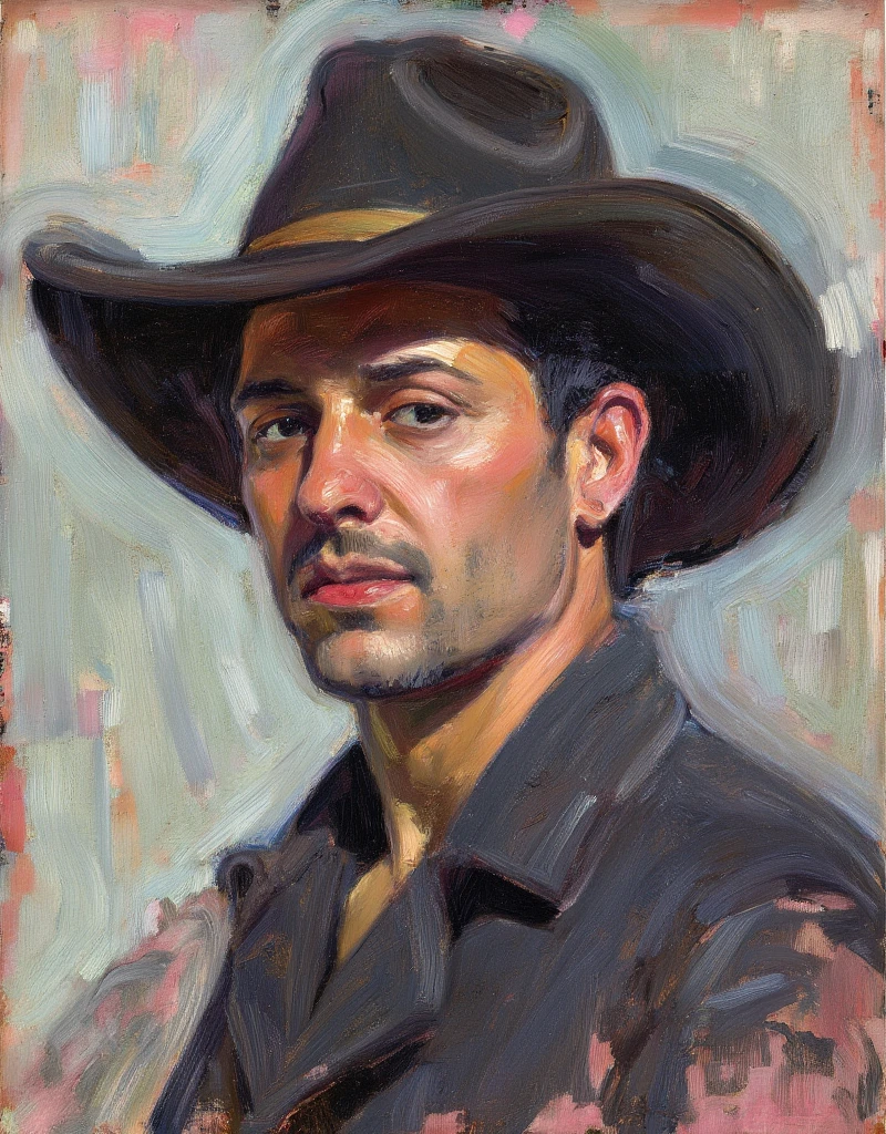 masterpiece,best quality,<lora:tbh130-sdxl:1>,portrait of firefighter,illustration,oil painting,style of Paul Signac,