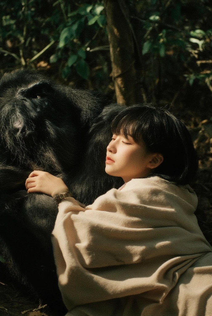 Aiki Enami has anal sex with a gorilla