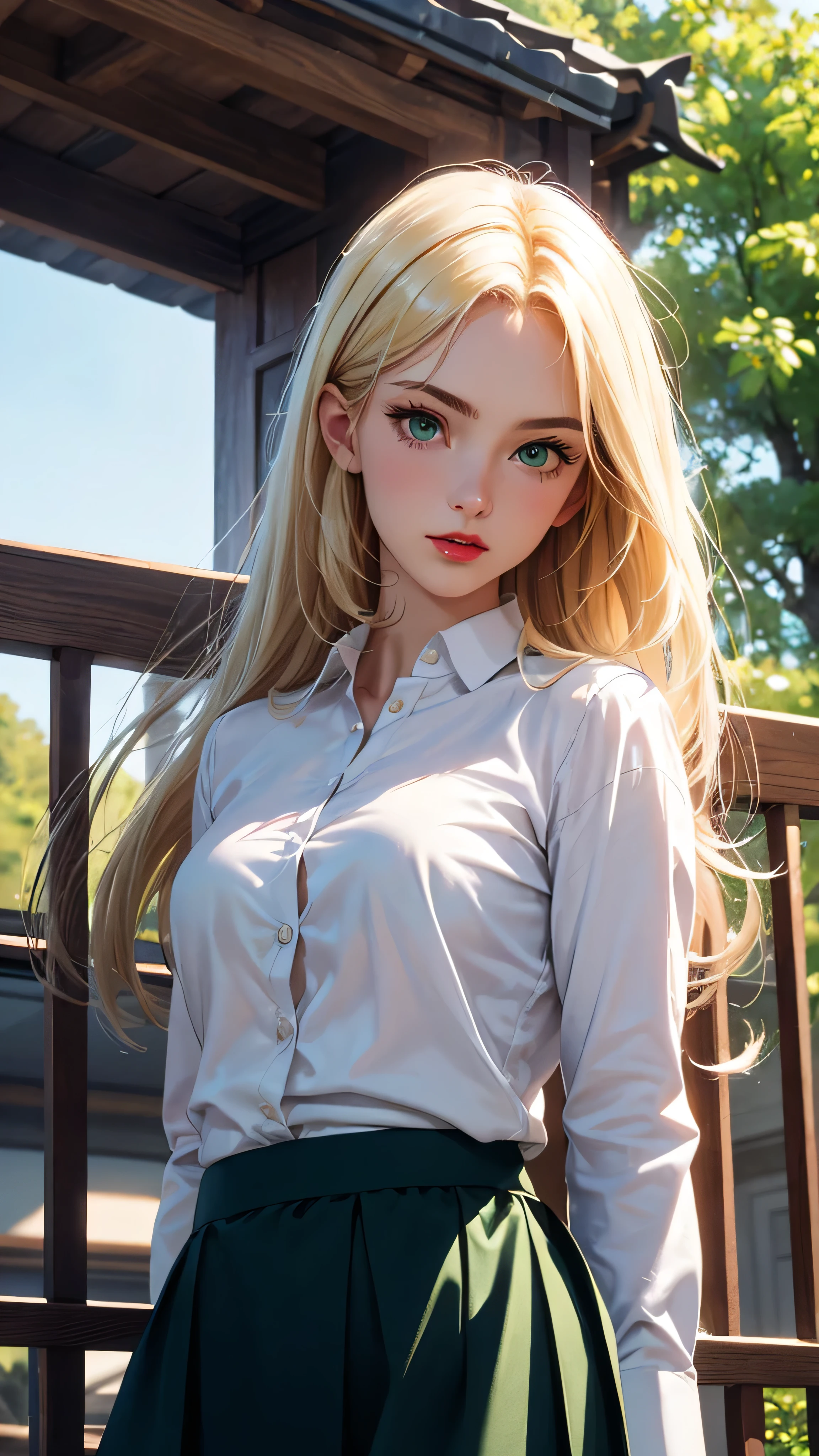 S298_MsFiiire, shirt, long sleeves, upper body