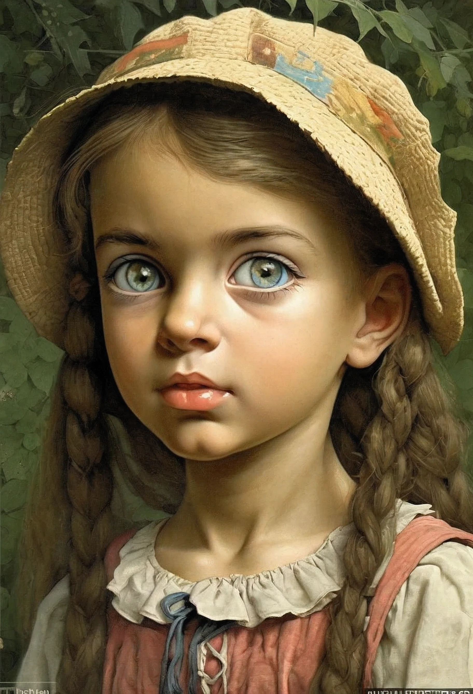 young girl, творческая импровизация (Created by Michael_Hutter)