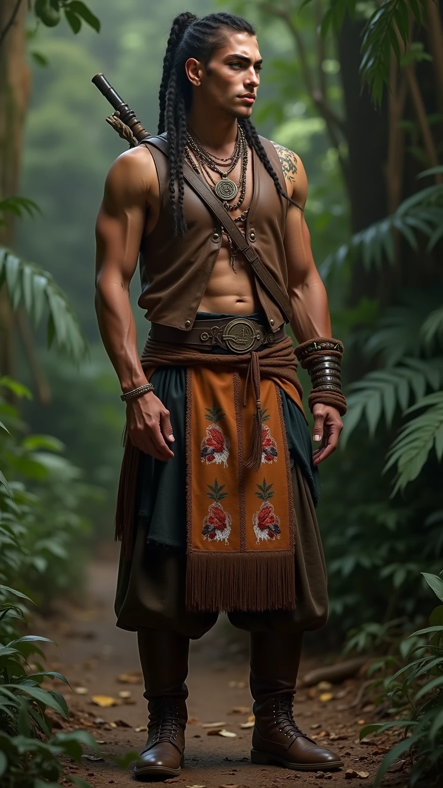 Igorot hip hop costume male 