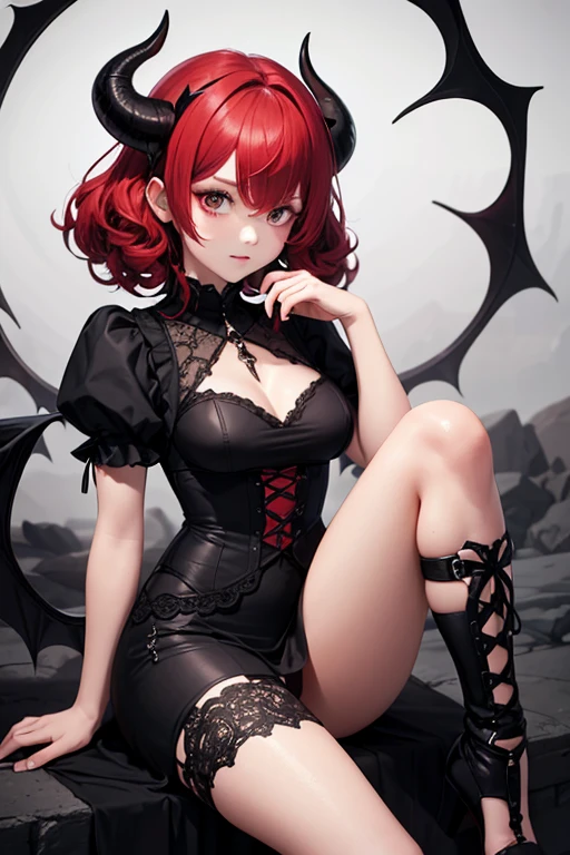(Full body posing, Fully round eyelids:1.5), (Colorful:1.2), Dynamic Angle, (Highly detailed CG Unity 16K wallpaper:1.1), (Denoising strength: 1.45), (tmasterpiece:1.37), {{masutepiece}}, flat chest best quality}, {hight resolution}, Solo, Flat_Chest, Church girl surrounded by red pupils {many} blazing {Feathers} With a cold face, Detailed face, Bright colorful light night with rich layered clouds and cloudy moon in detailed sky, {A lot of glowing particles}, (( Red-haired, shorttwintail, Black Wings of the Little Devil, Succubus, Cute face, Detailed face,Red Eyes,Red short twin tails, Piercing,Hand holding a whip,Detailed black bikini, Intimidating corset choker,Little Devil's Tail:1.3)),Wearing a jacket, Robot Girl, Cool movement, Sliver Bodysuit, {Filigree}, Delicate e (Convoluted) hair, ((bamboo grass)) And (Broken) Body, blue streaked hair, Full body, sitting on the {Brewster}, depth of fields, god rays, spark of light, Glowing light