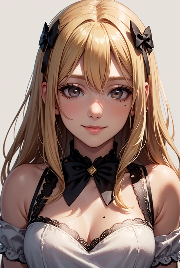masterpiece, best quality, ultra-detailed, beautiful lighting, (realistic, photorealistic:1.4), 1girl, smile, looking at viewer, close-up