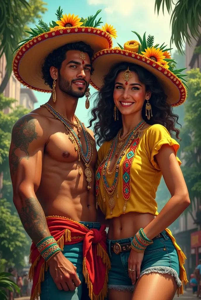 Creates the Brazilian duo