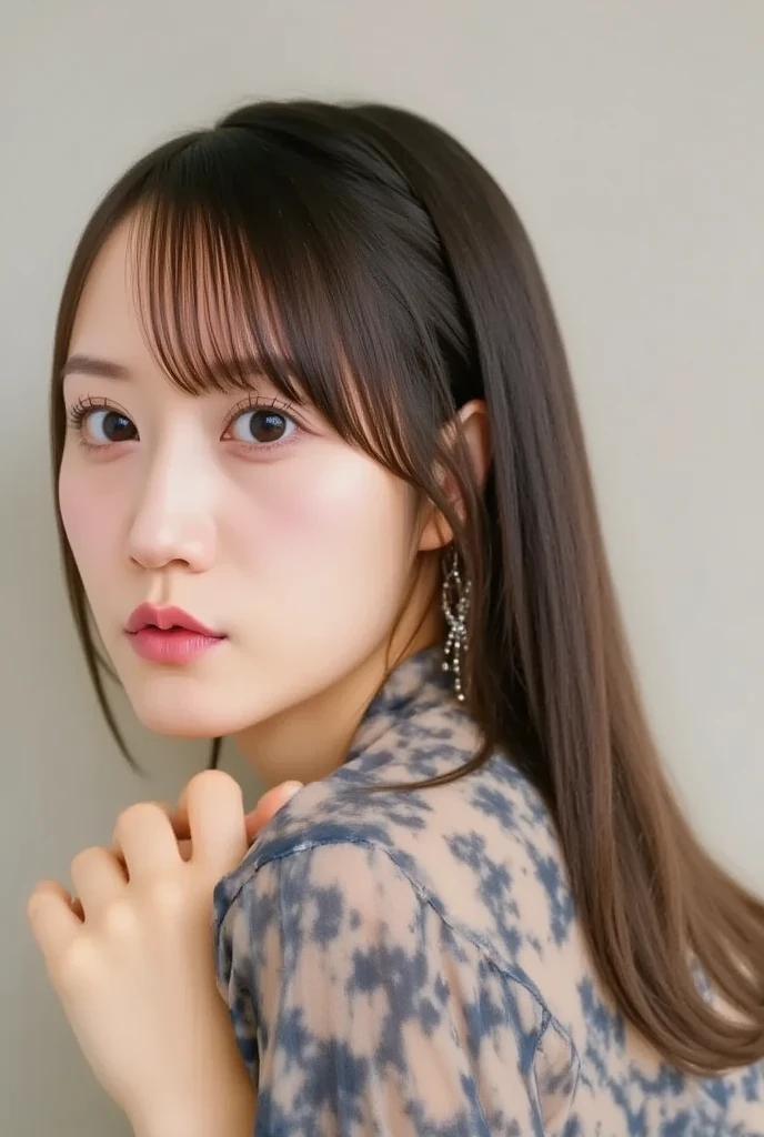 Kasumi Arimura　Big areola　Black nipples