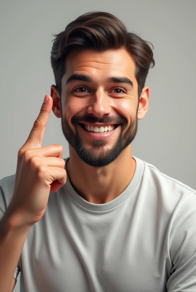 There's a man who's pointing at something with his finger, Linus de linustechtips, foto de perfil headshot, Heath Clifford, Doug Walker, Ryan Dening, foto headshot, retrato de alta qualidade, Artem, head shoot, Chade absoluto, Streamer do Twitch / Jogador Ludwig, Parece Jerma985, Jerma, Fotografia de 2 0 0 0