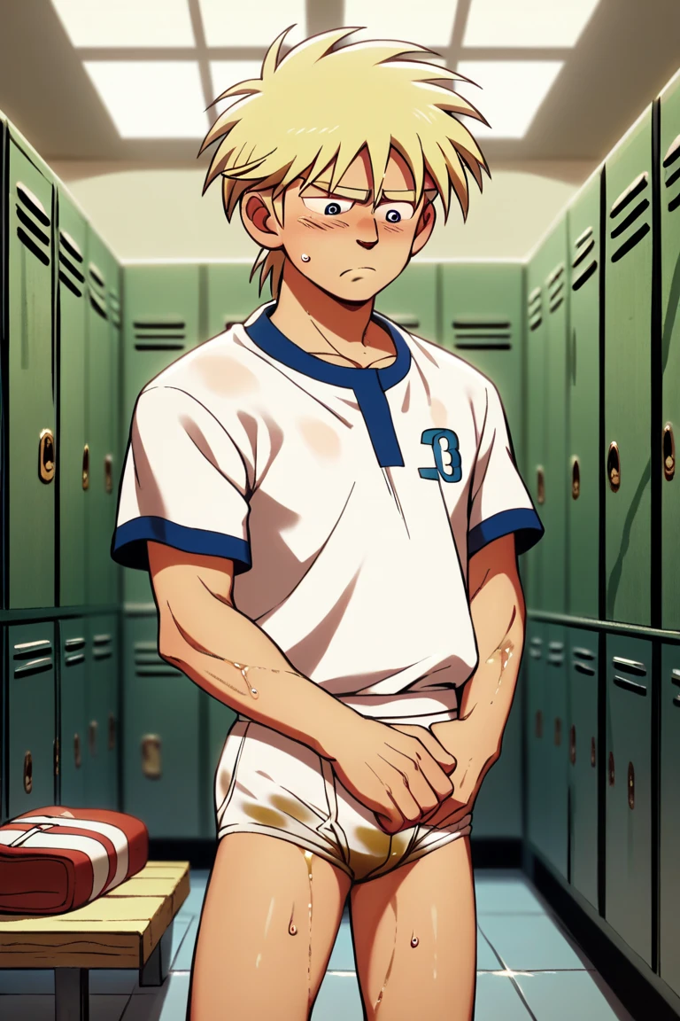 horikoshi kouhei, absurdres, bakugou katsuki, blonde hair, boku no hero academia, chama kou, highres, looking away, male focus, muscular, red eyes, short hair, spiked hair, 8k quality, school, ( Bakugo_Katsuki, detailed eyes, detailed face, (((full body))), visible foot, barefoot, (((legs raised all the way up and their ankles crossed behind their own head, showing off anal/ass))), red necktie, (((laying on the table))), (((crossed arms))), sandy blond hair, red eyes, ((light smile)), looking at viewer, embarrassed, blush, (((crossed arms))), looking from up, showing off muscles, masterpiece, best quality, male focus, upper body, handsome, male, gay, smooth and sharp focus, Wet body, (((XXL up penis))), (((nsfw))), (((Breeded))), (((emphasizing the extraordinary size of pregnant belly))), (((36 months pregnant))), (((pregnant belly))), (((Impregnated))), (((nsfw))), (((musclegut))), (((giving birth to semen))).
