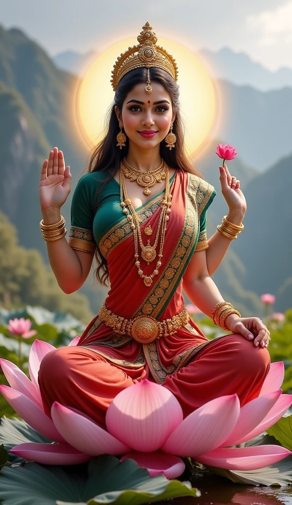 શ્રી ગેલ માતાજી એક સફેદ રંગ નો ઘેંટો પાસે બેઠો હોય છે શ્રી ગેલ માતાજી હાથ માં તલવાર,ત્રીશુલ, ચક્ર, અને આશીર્વાદ આપતા હોય છે માતાજી એ લાલ રંગ ની સાડી પહેરી હોય છે અને તેમનું બ્લાઉઝ લીલા રંગનું હોય છે અને તેનાં ગળામાં ફુલો નો હાર હોય છે અને શ્રી ગેલ માતાજી નાં માથા પર સોનાનો મુગટ હોય છે અને પગ માં સોનાના પાયલ પહેર્યા હોય છે
