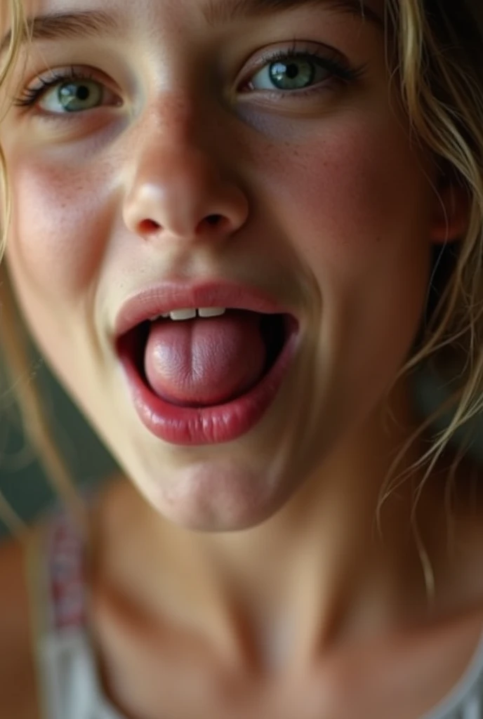 Girl dick in mouth