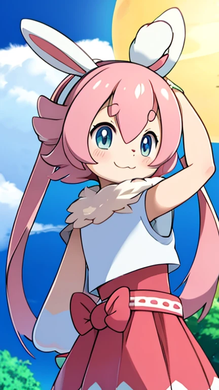 Female furry such more cute adorable beautiful kawaii nice sara the Bunny alola pokemon sun and moon style