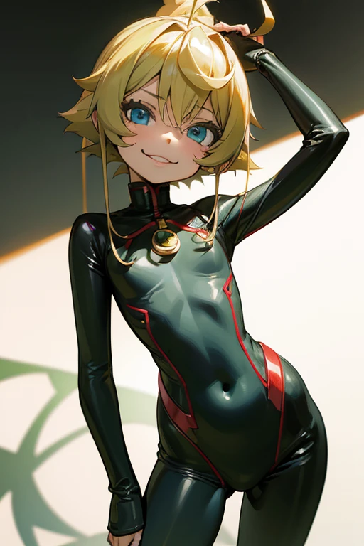 <hypernet:LuisapOpticalIllusion_experimental:0.7> optical illusion of a liminal space, 1girl, highres, absurdres, tight clothing, tall female, small breasts, cowboy shot