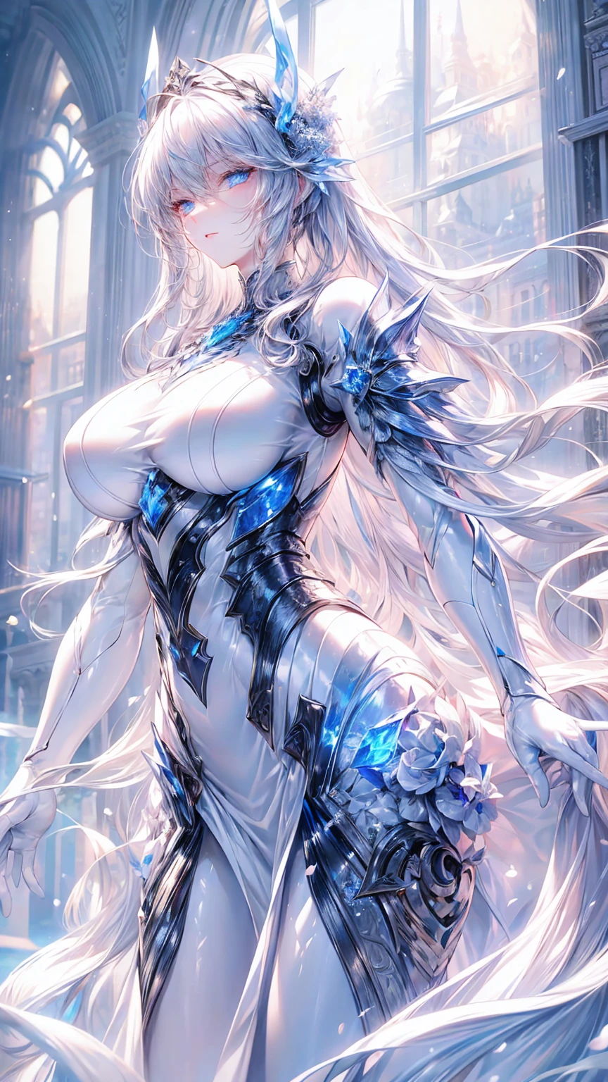 Raw photo, masterpiece, best quality, ultra-detailed, high resolution, extremely detailed CG, unity 8k wallpaper, official art, production art, novel illustration, caustics, textile shading, super detailed skin, perfect anatomy, detailed, cinematic lighting, dynamic lighting, older woman, slender and thin woman, 35 years old, beautiful detailed eyes, (fair white skin), cold and icy smile,(nsfw:0.7), (Form-fitting silk ress :1.5), (EE breasts), curvy and thick slim body, large buttocks, raven black hair, piercing jet black eyes, long lashes, eye shadow, eyeliner, detailed eyes, beautiful eyes, full black lips, tall height(180cm), behind viewer, back shot, hips focus, Icy cold temperament, cold face(no smile), close up picture, (side slit dress:1.5)