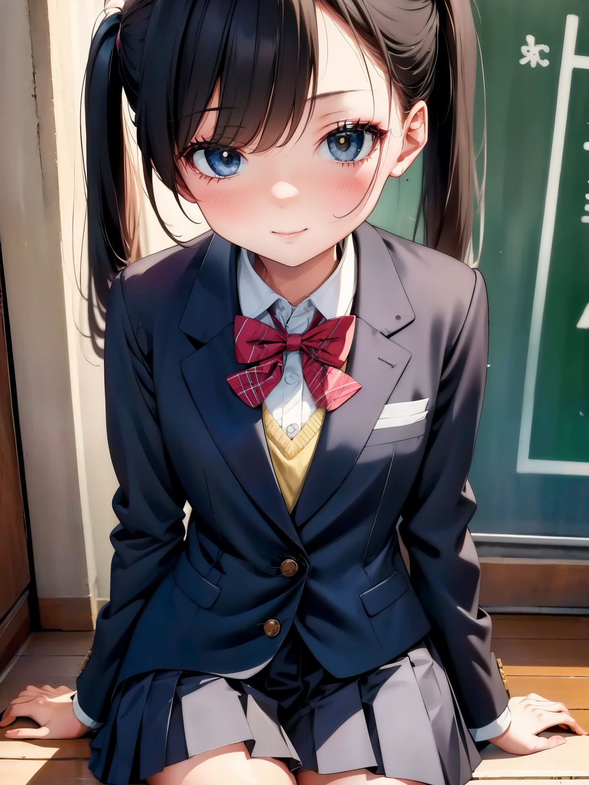 short、very cute girl