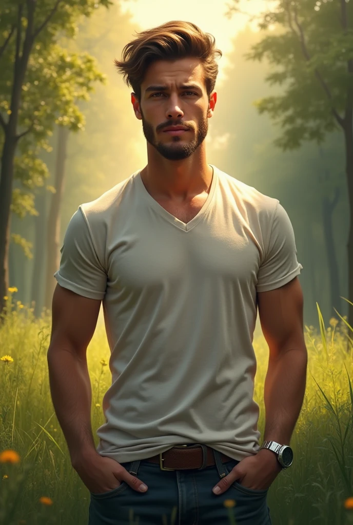 Make a man without clothes