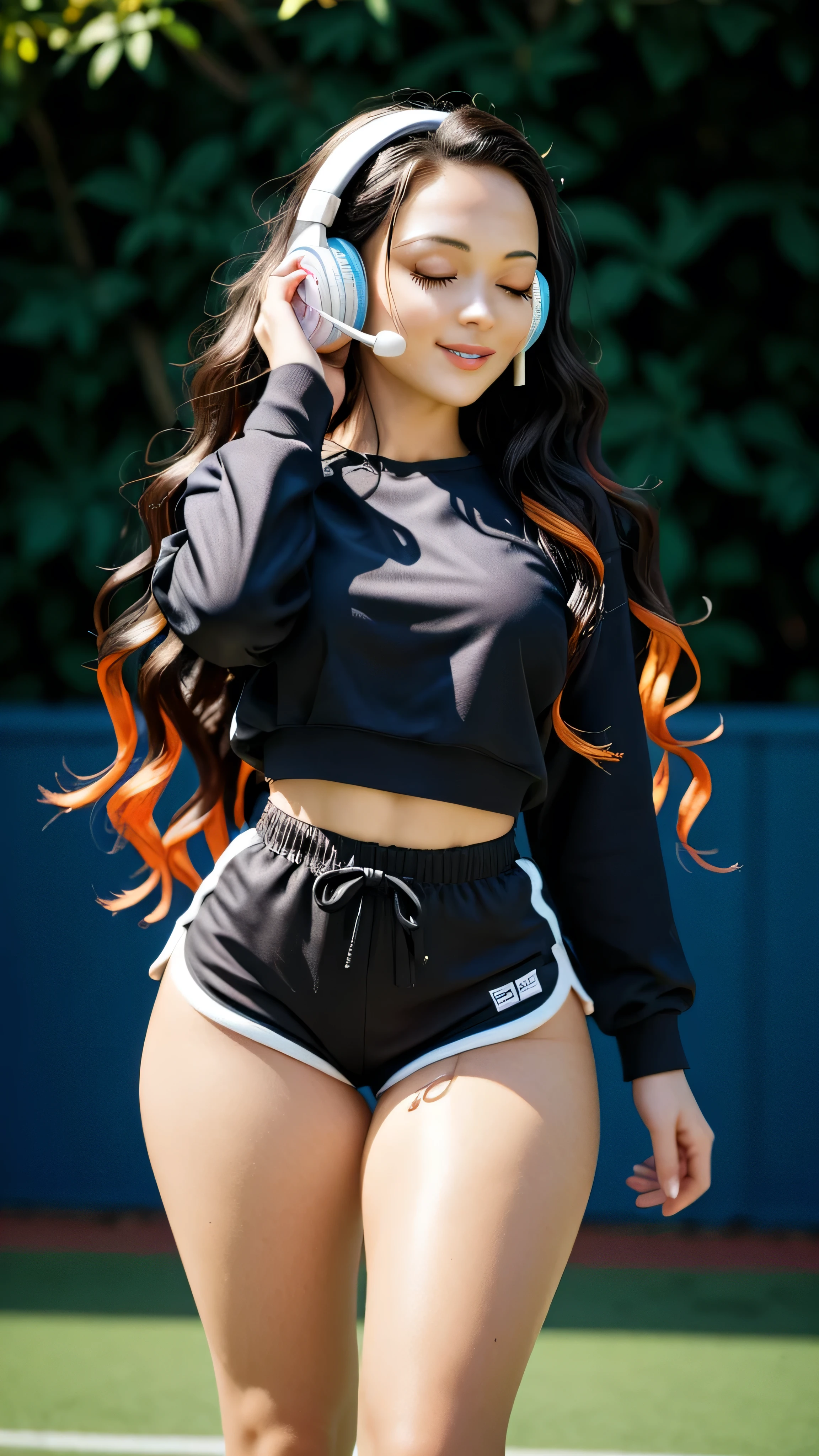 (best quality), masterpiece, Extremely detailed CG8K illustrations, High Color, Extremely High Color saturation, All colors are deepened, , Graffiti Art, Central Composition, Extremely detailed lighting, Graffiti Wall, Walls painted bright colors, 1 girl graffiti 1 girl looking at the wall, The face and eyes are very detailed, Medium Length Hair, Sportswear, Colorful Clouds