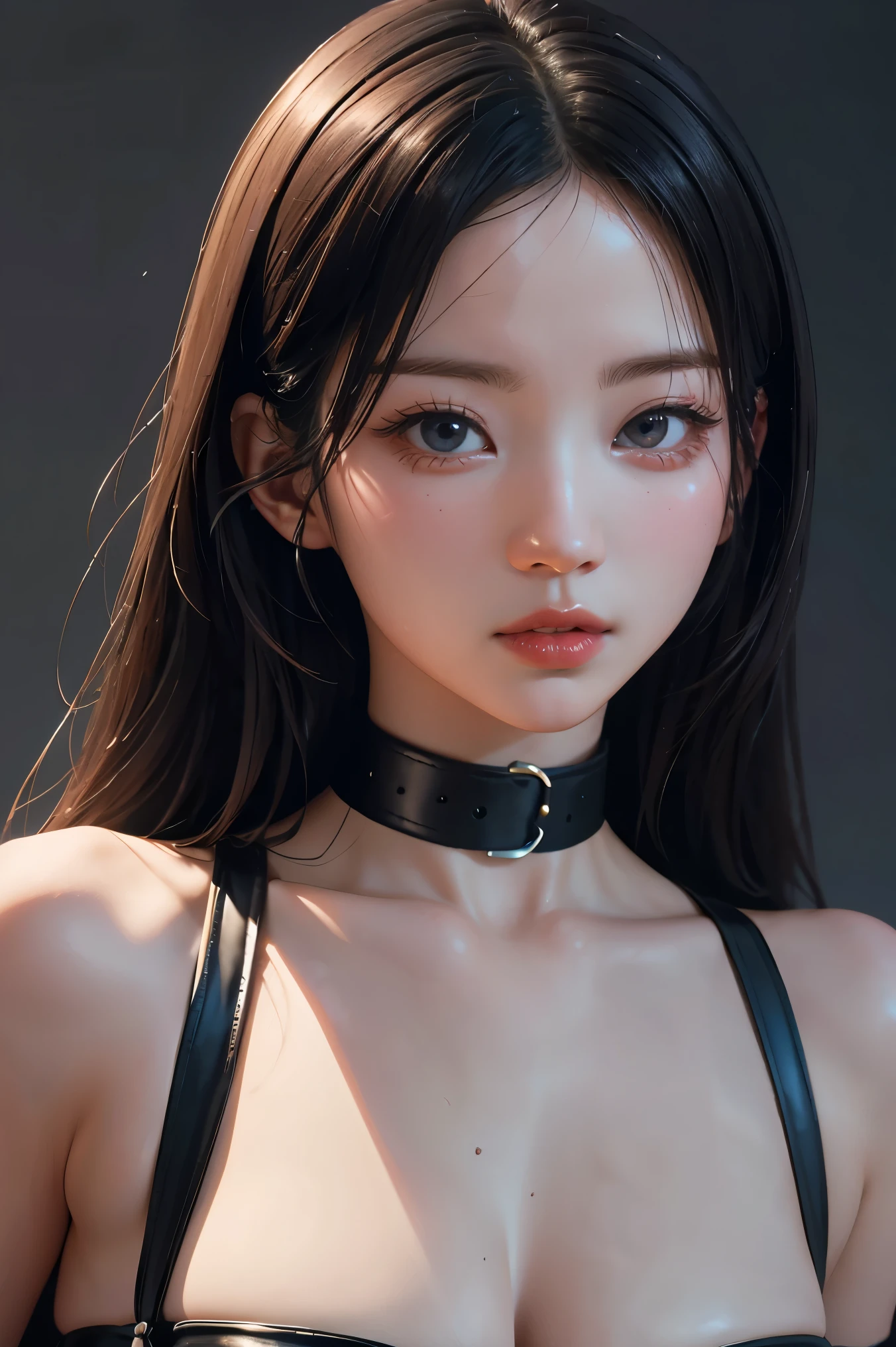 Angry Face, BDSM,slave,Rubber,Black Corset,Bondage,Collar,NSFW,((Best Quality, 8k, Masterpiece:1.3))), Crisp Focus: 1.2、(Layer Cut, Big:1.2),Beautiful Woman with Perfect Figure: 1.4、Slender Abs:1.2、Wet Body:1.5、Highly Detailed Face and Skin Texture、Detailed Eyes、Double Eyelids,Long Hair