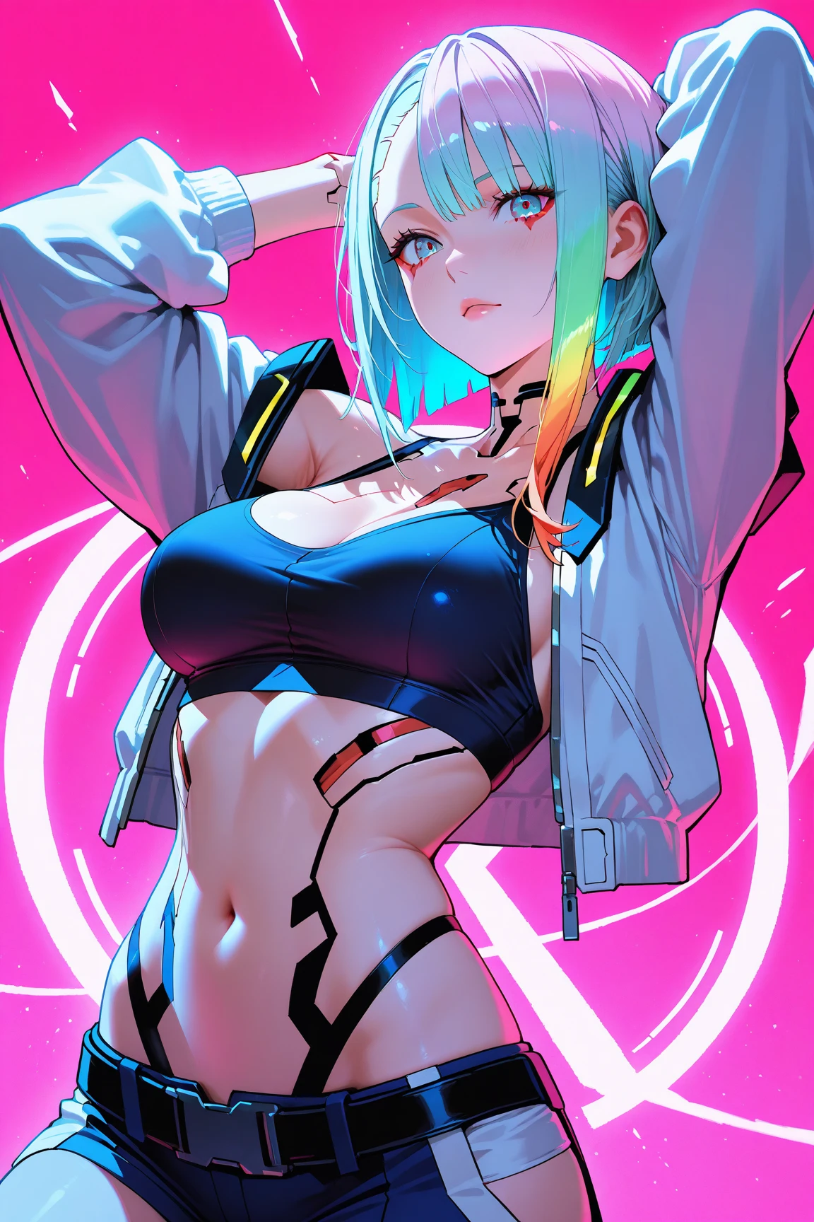 Hot Girls, Cover with stickers