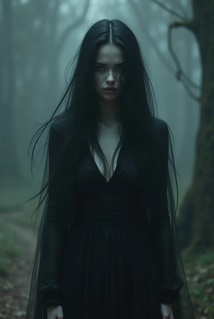 (best quality,4k,8k,highres,masterpiece:1.2),ultra-detailed,(realistic,photorealistic,photo-realistic:1.37),monochrome,contrast,surreal,ominous lighting,haunting atmosphere,foreboding mist,detailed and eerie forest,hidden figures in the mist,creepy and distorted shadows,gloom,loneliness,cold and chilling,uncanny details,darkness,horror,macabre,dread,unsettling mood,uncertain terror,artistic cinematic,nightmare,spooky trees,thick fog,ominous sky,abandoned cabin,moonlit forest,forbidding landscape,mysterious ambiance,hauntingly beautiful,powerful emotions,nightmarish creatures,dramatic composition,nighttime mystery,unforgettable horror imagery