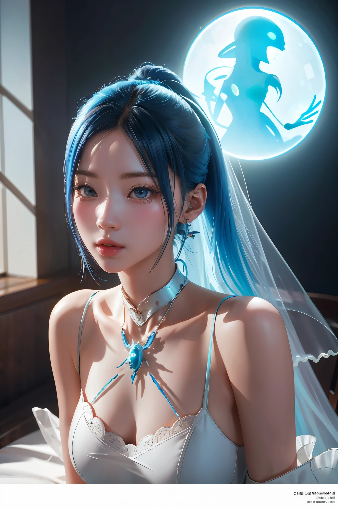 Translucent ethereal alien warrior,ModelShoot style, (Extremely detailed CG unified 8K wallpapers), The beauty of abstract stylization,,surrealism, 8K, Super detail, Best quality, Award-Awarded, Anatomically correct, 16k, Super detail