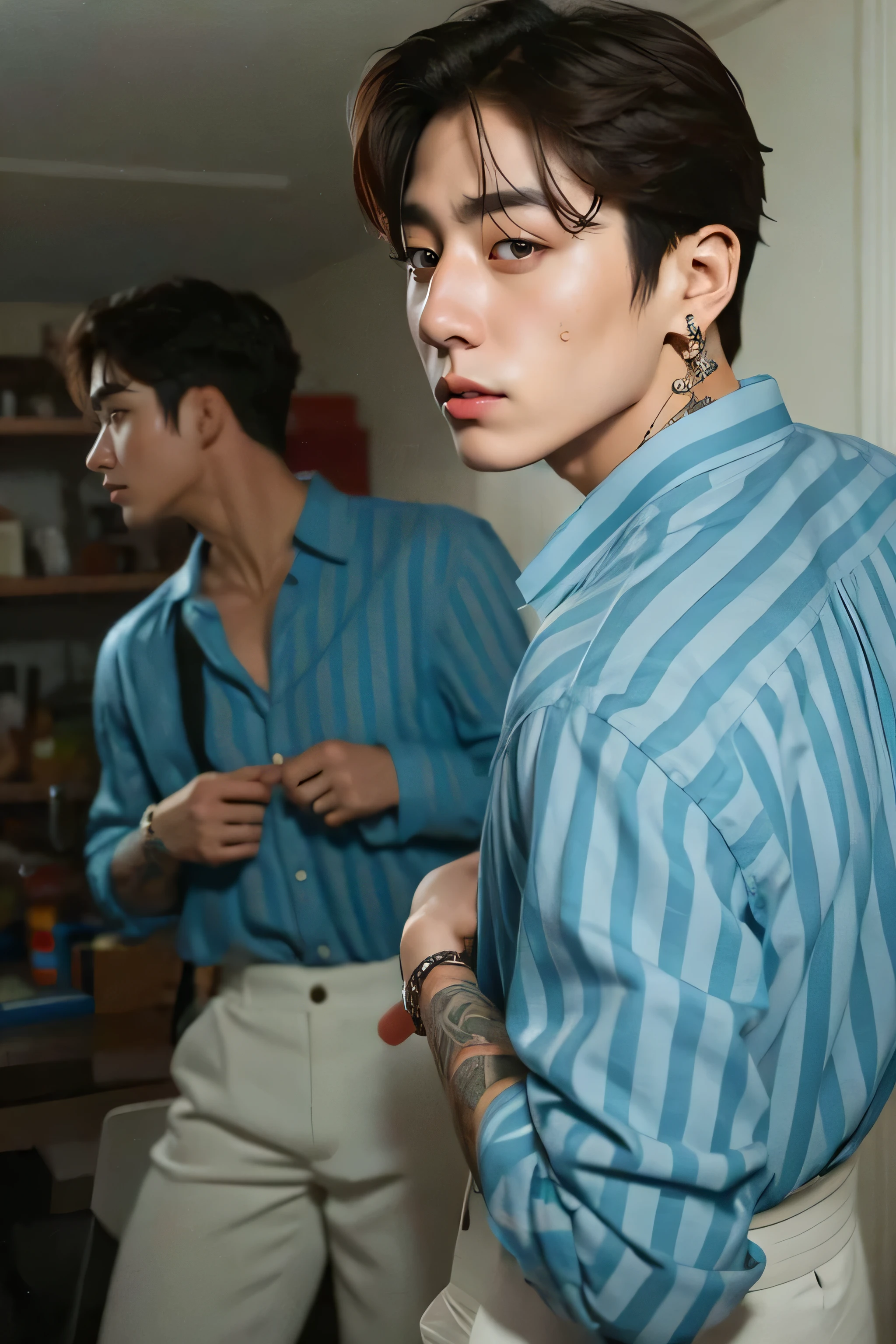 JUNGKOOK BTS, muscular, masculine