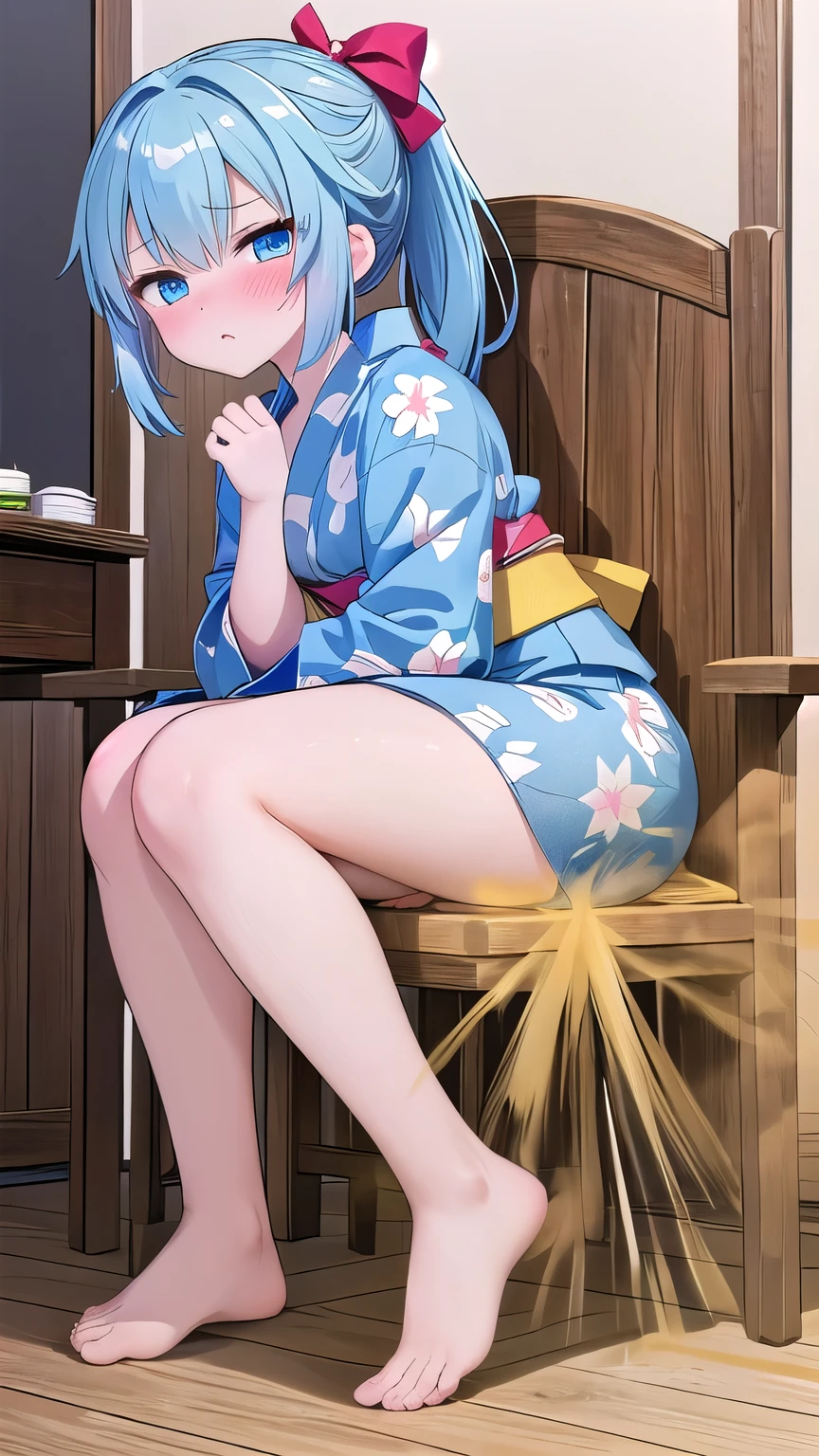 (((best quality, highres, masterpiece, uncensored, high quality, ultra detailed, extremely detailed CG, hiqcgbody, beautiful face, beautiful eyes, extremely awesome detailed CG unity 8K HDR wallpaper, perfect anatomy:1.1))), (extremely awesome detailed realistic, extremely awesome detailed 3d:1.0), (((Uncensored, nsfw,1girl, sex slave))), (1girl, (((blue purple hair, blue inner, light Hair, sideburns, shiny hair, (mega twintails), (ahoge), (Hair Flaps:1.3), absurdly long hair)))), (((((hanbok, whistle around neck, , clothing aside, see through))))), (((yellow green eyes, picha))), (((((extremely awesome detailed deep-silky-healthy-lackwarm-foundational-baby face))))), (((((after sex, clitoris, pussy, anus,(spread legs), arms behind head, happy, blush, spoken heart, aroused, (vulgarity, heavy breathing, fucked silly, trembling:1.2), (completely nude, pussy juice, sweaty skin, steam, smelly:1.2),cowboy shot, front view, pussy focus))))((((toilet use, panty pull, toilet, restroom, panties above knees, panties below knees, sitting, bottomless, pants pull)))), caughtpeeing, (pee, peeing), peeing self