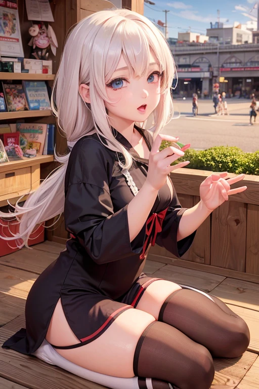 the girl stuck her hand into her vagina